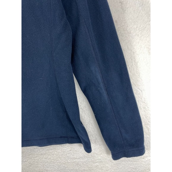Patagonia Quarter Zip Fleece Pullover Women’s Size M Navy Blue Outdoor Sweater - Picture 11 of 12